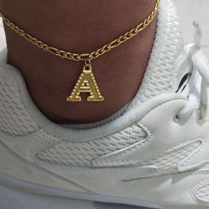 Initial anklet bracelets